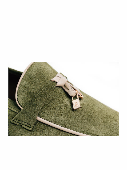 Damen Faulenzer in Khaki Farbe