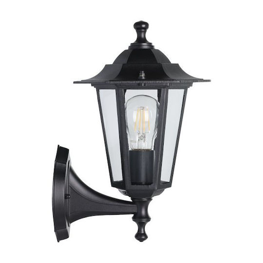 Eglo Laterna Επιτοίχιο Εξωτερικό Φαναράκι E27 IP44 16.5x32x32εκ.