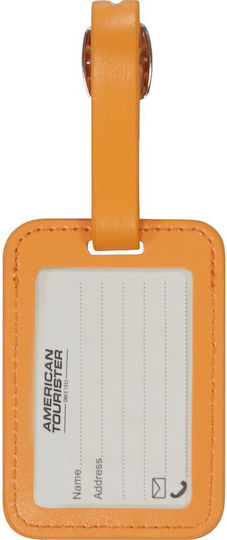 American Tourister Gepäck-Etikett Orange 2 Stück