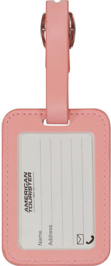American Tourister Gepäck-Etikett Rosa 2 Stück