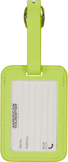 American Tourister Green Luggage Label 2pcs
