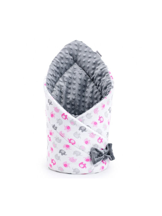 Bocioland Pătură Pepinieră Swaddling 100% Bumbac Gri 80x80cm