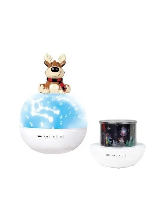 Velve Rotating Kids Lamp Projector with Stars Projection