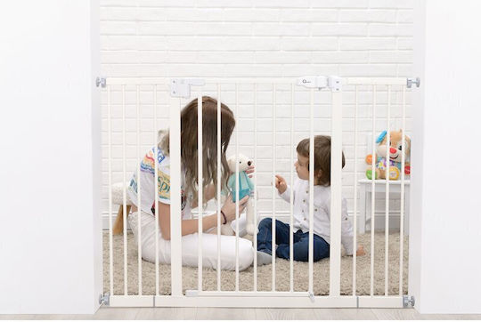 Qmini Set de Protecții din Metal de Culoare Albă 2 Bucăți
