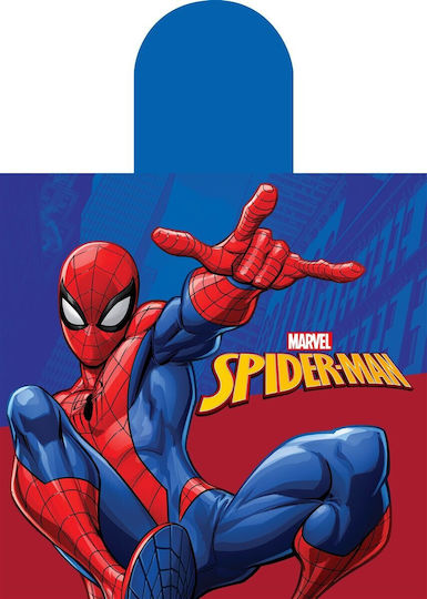 Πόντσο Θαλάσσης Quick Dry Marvel Spider-man 197 50x100 Blue 100% Microfiber