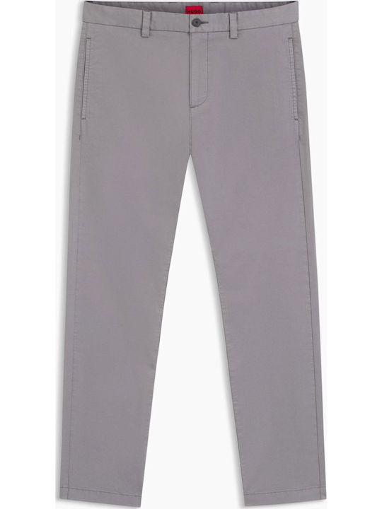 David251d Παντελόνι Chino Ελαστικό Γκρι