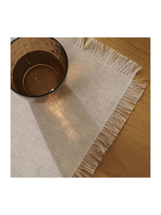 Gofis Home Erelya Leinen Tischdecke 40x160cm