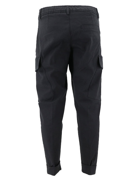 Παντελόνι Cargo σε Loose Εφαρμογή Black