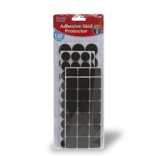 Fetru Pătrat Cu Autocolant 25x25mm 120 Bucăți