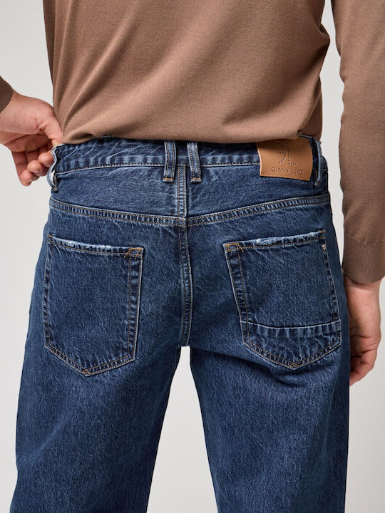 Men's Jeans Pants Navy Blue