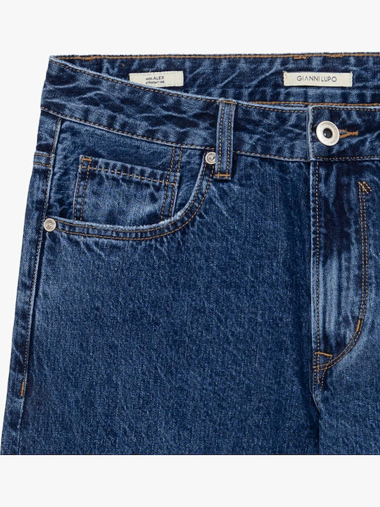 Men's Jeans Pants Navy Blue