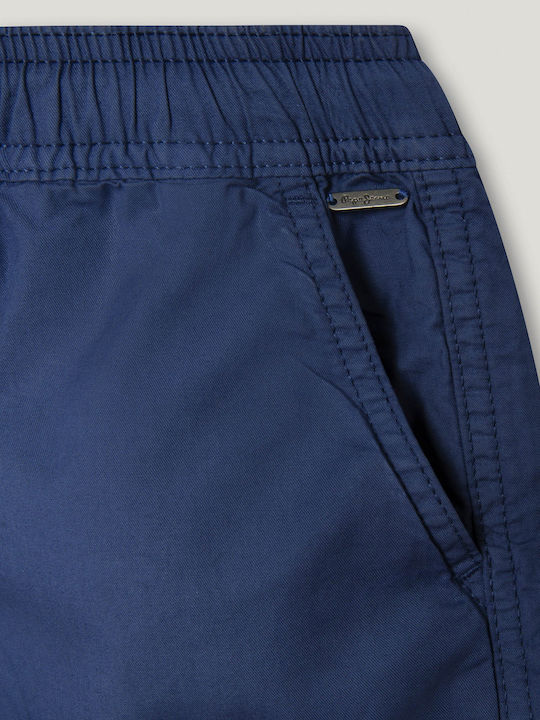 Kids Fabric Shorts/Bermuda Navy Blue