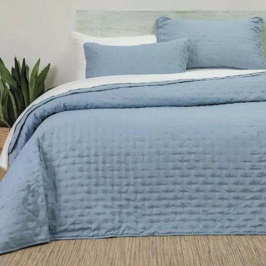 Borea Set Coverlet Double from Polyester Mint 220x240cm