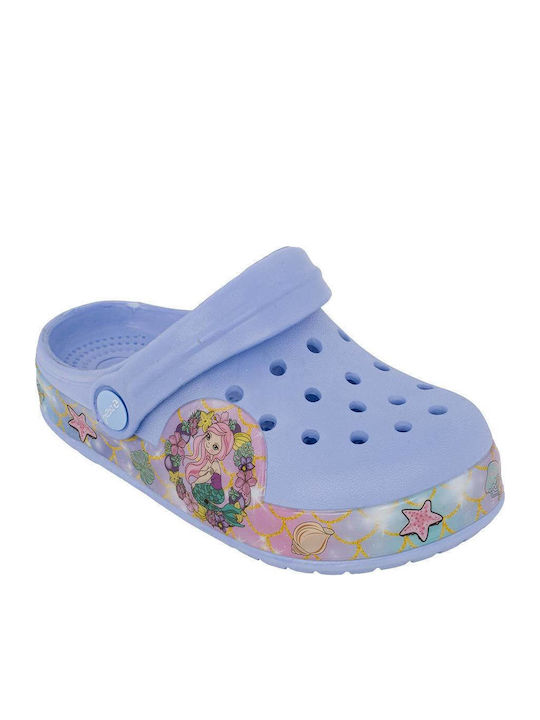 Kids Anatomic Beach Clogs Lilac