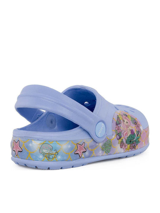 Kids Anatomic Beach Clogs Lilac