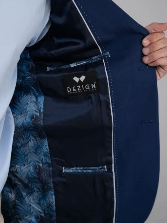 Ανδρικό Σακάκι Navy Μπλε
