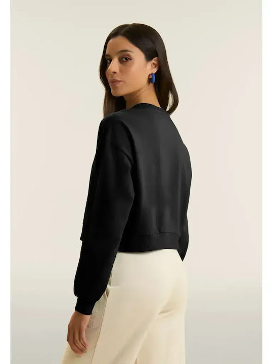 Freddy Sweatshirt Jacket Black