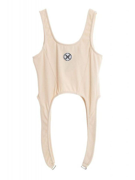 Women's Sleeveless Blouse Ecru