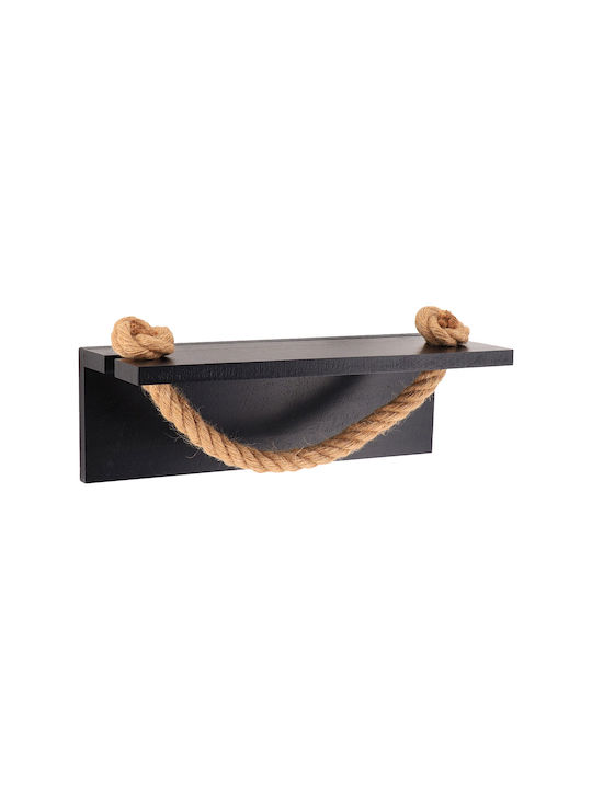 Επιτοίχια με Αυτοκόλλητο ​30x12cm Μαύρη