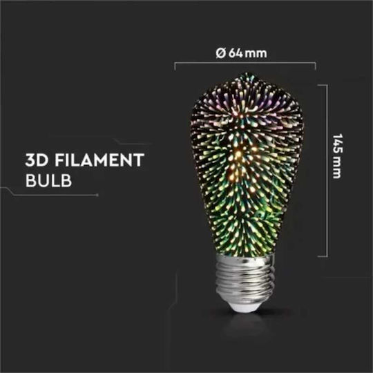 Lightplanet Smart Lampă LED 4W pentru Dulie E27 și Formă ST64