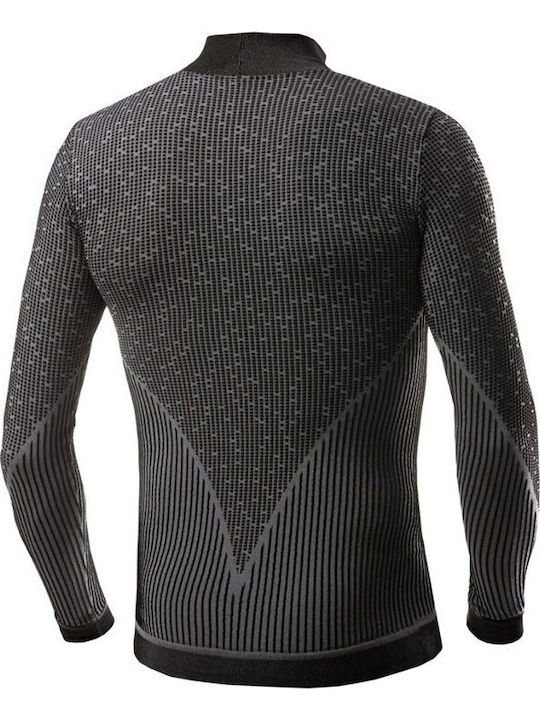 Biotex Men's Thermal Long-Sleeved Shirt Black