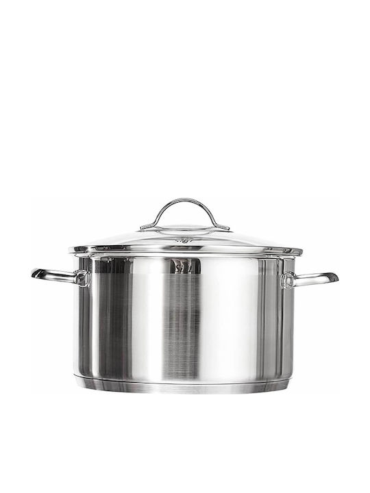 Silit Rostfreier Stahl Marmite Topf 5,6l / 24cm