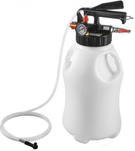 Vevor Transmission Fluid Pump 8 L Capacity Pneumatic Oil Fluid Extractor Atf Refill Dispenser Transfer Pump Wit 15 Atf Adapters Oil Extractor Dispenser Hdpe Tank Cars Boats