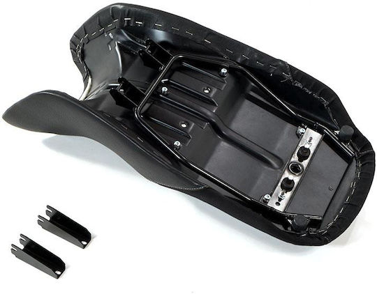 Black Leather Canvas Saddle BMW R1150R Unit Garage