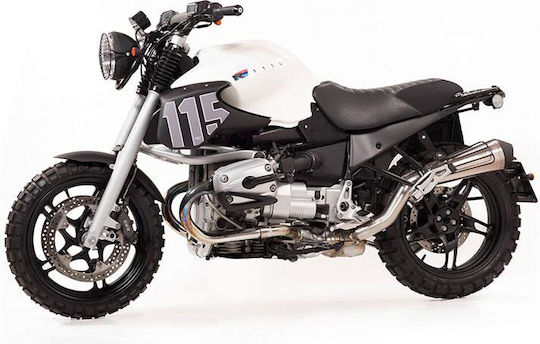 Black Leather Canvas Saddle BMW R1150R Unit Garage