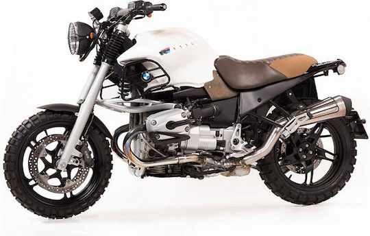 Saddle Brown Leather Canvas Bmw R1150r Unit Garage