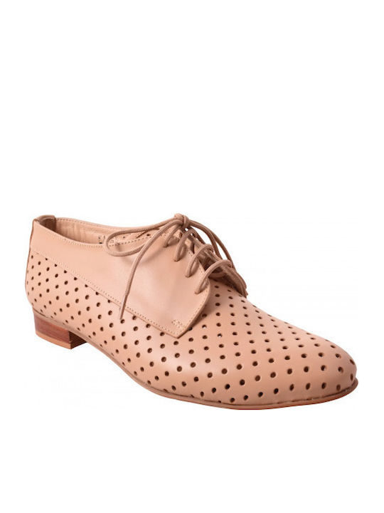 Women's Oxfords in Beige Colour