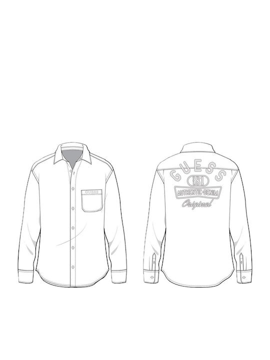 Kids Long-sleeved Shirt White