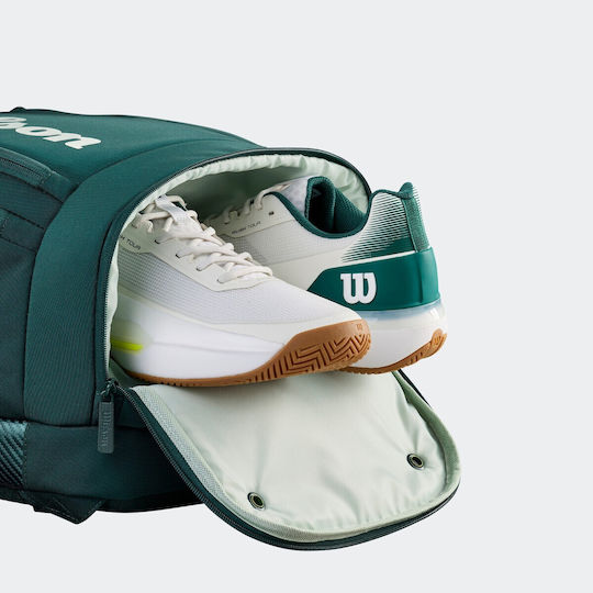 Wilson Super Tour Blade Tennis Backpack 2 Rackets Green