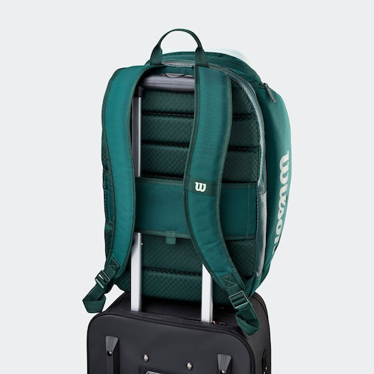 Wilson Super Tour Blade Tennis Backpack 2 Rackets Green