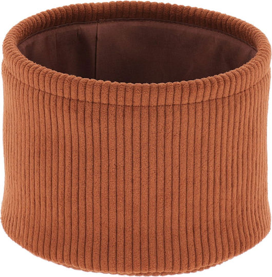 Storage Baskets Set 3 Pieces T-d Mocha 84245164 Velour
