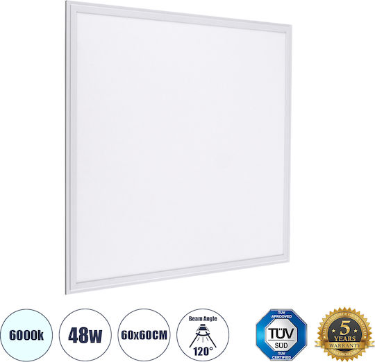 GloboStar Paneleti Χωνευτό LED Panel 48W 2τμχ GloboStar Paneleti Χωνευτό LED Panel 48W 2τμχ