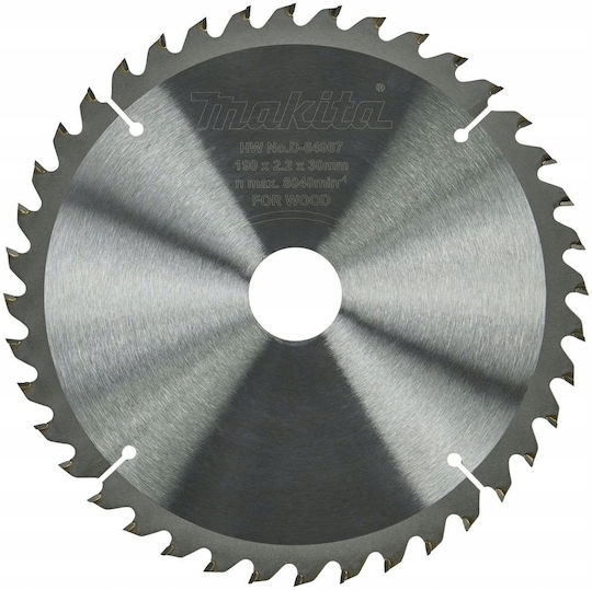 Makita Δίσκος Κοπής Ξύλου με 40 Δόντια 190mm