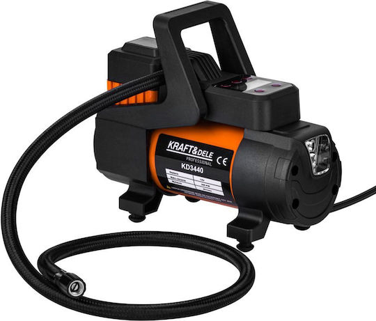 Kraft & Dele Compresor Auto 200PSI Cu Cablu Bricheta 12V