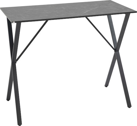 Μπαρ Μαύρο 120x60x102εκ. Μπαρ Μαύρο 120x60x102εκ.