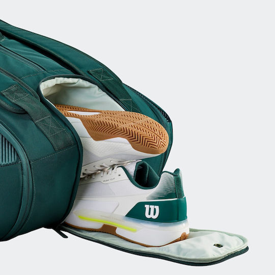 Wilson Super Tour Blade Shoulder Hand Tennis Bag 15 Rackets Green
