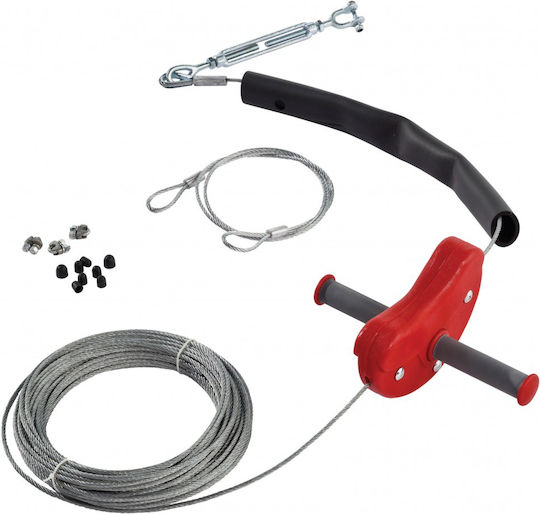 Zip Line Rundes Schaukelset Rot