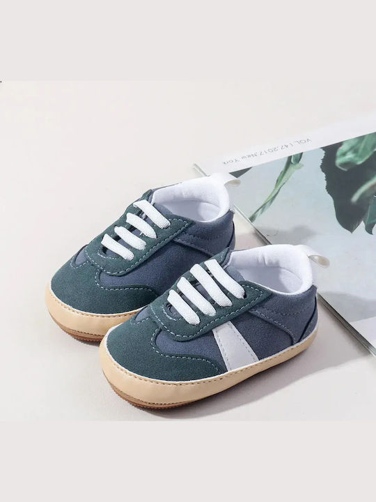Childrenland Βρεφικά Sneakers Αγκαλιάς Μπλε