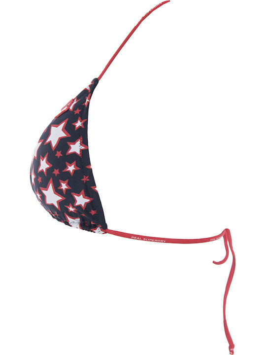 Triangle Bikini Top Play Star Pacific Red