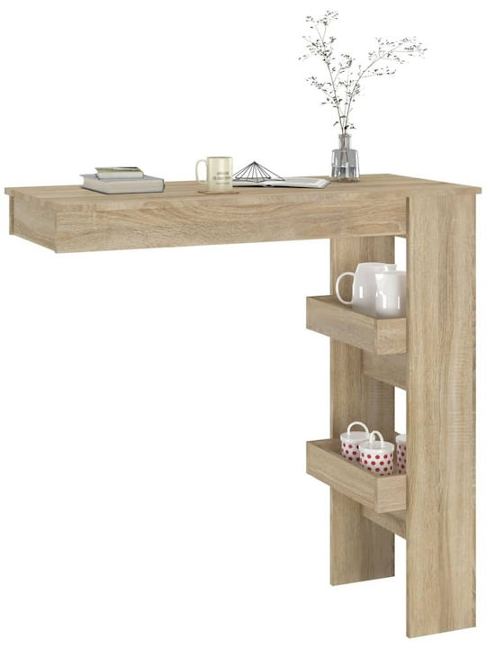 Τραπέζι Μπαρ Ξύλινο Sonoma Δρυς 102x45x103.5εκ.