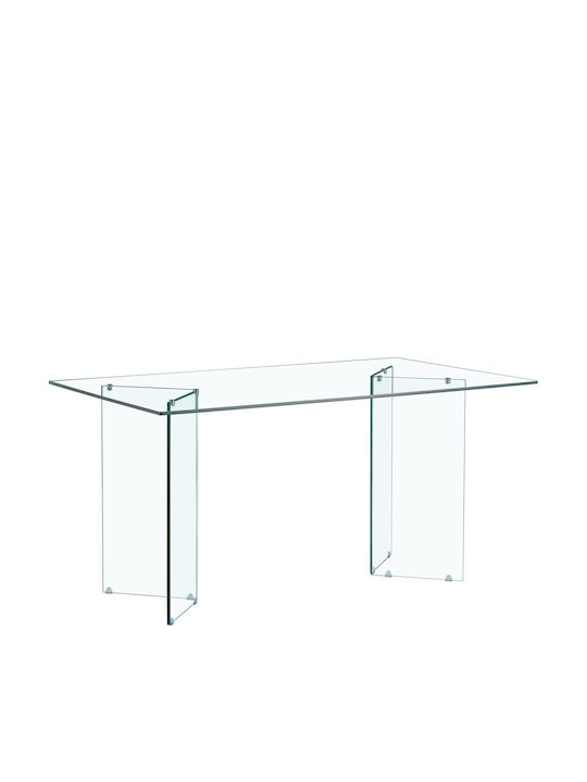 Crystal Tisch Speisesaal Glas 150x90x75cm