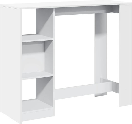Table Bar Wooden 124x46x103.5cm