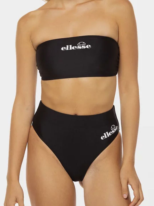 Letti Strapless Bikini Top Μαύρο