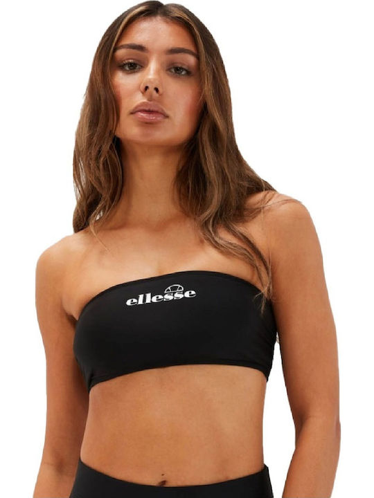 Letti Strapless Bikini Top Μαύρο