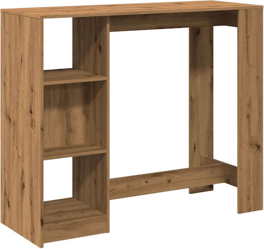 Table Bar Wooden 124x46x103.5cm