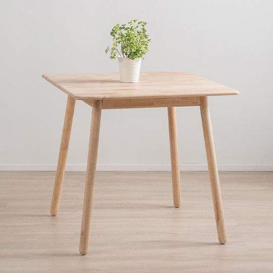 Τετράγωνο Κουζίνας Natural 80x80x75.5εκ. Τετράγωνο Κουζίνας Natural 80x80x75.5εκ.